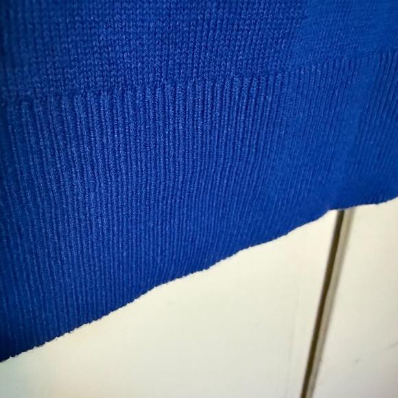 NWT Banana Republic Factory Forever Yarn Blue Cardigan Size Medium Preppy - Picture 9 of 16